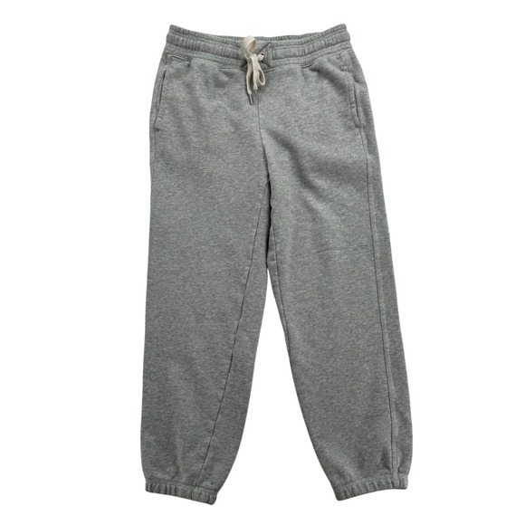 aerie Pants - Aerie Womens Heather Gray Jogger Sweatpants Drawstring Waist Pockets Size M
